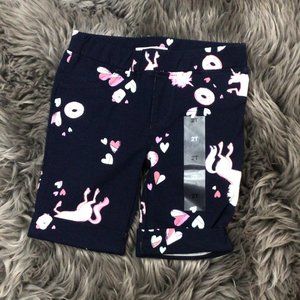 Epic Threads| Girl's Unicorn Wishes Pull On Shorts | Navy | Size 2T